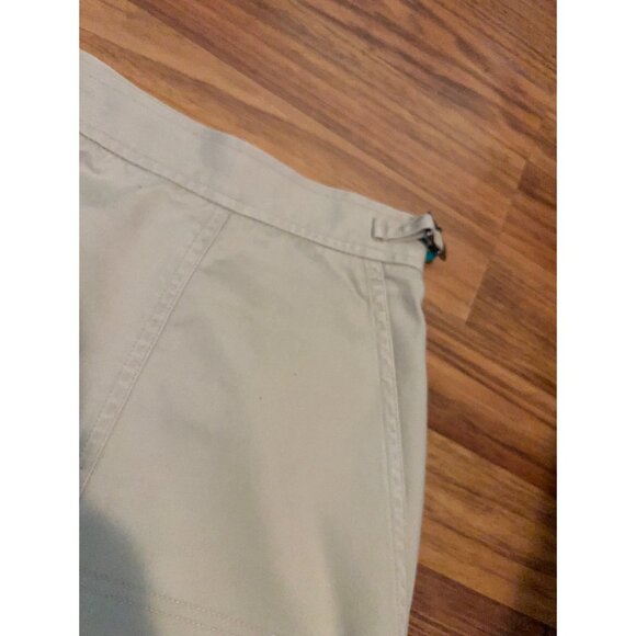 Lauren Ralph Lauren Skirt Women’s PLUS SZ 16W Beige Khaki Cotton A-Line Casual P - Picture 8 of 11